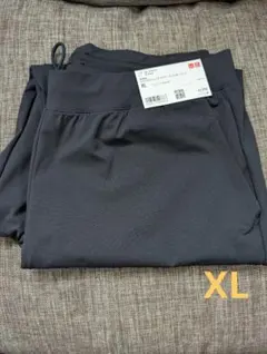 ウルトラストレッチ　アクティブジョガーパンツ　XL　ブラック