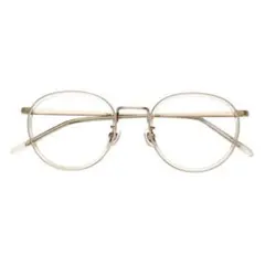 値下可能Zoff classic メガネ　クリアフレーム　ケース　メガネ拭き美品