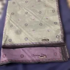 Christian Dior ドット柄ハンカチ 2枚セット