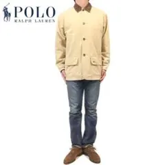 実寸Ｍ～Ｌ ポロラルフローレン 裏地フランネル カバーオール ヴィンテージ