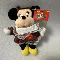 ディズニーレトロぬいぐるみバッチ ぬいば ミニーマウス