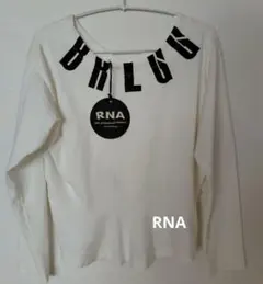 【新品】理由あり　RNA 長袖カットソー ホワイト