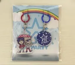 B'zPARTY ストラップセット 赤 青