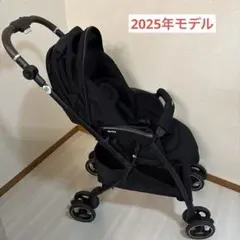 ピジョン ランフィ リノン RB5L 2025年 ベビーカー 超美品 黒 清掃済