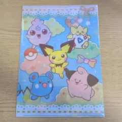 ポケモンセンター限定 パステルカラー ピチュー クリアファイル