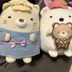 すみっコぐらし　おおきなころっと　ぬいぐるみBIG ねこ　しろくま