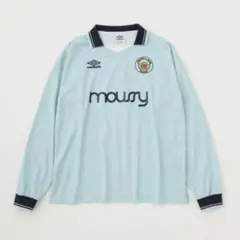 【美品】moussy umbro コラボ ユニフォーム ライトブルー