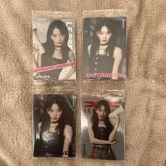 LE SSERAFIM SAKURA タレントカード 4枚セット