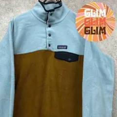 US古着◆パタゴニア フリース ブルゾン シンチラスナップ メンズM-L