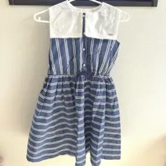 美品　mezzo piano メゾピアノ　ノースリーブワンピース 140cm