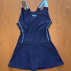 FILA ガールズ ワンピース水着 140cm ネイビー