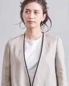 期間限定値下げ ユナイテッドアローズ　ノーカラージャケット