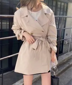NICE CLAUP 2way トレンチコートのサムネイル