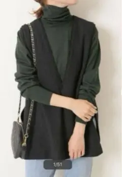 ツイードベスト