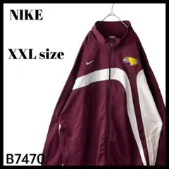 古着 00s ナイキ ウィンスロップ大学 トラックジャケット ジャージ XXL