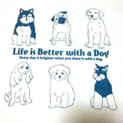 犬柄 Tシャツ