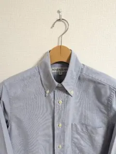 美品　インディヴィジュアライズドシャツ　シャツ　オックスフォード　ブルー　BD