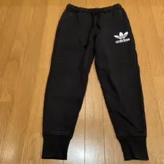 adidas ☆ブラック スウェット ジョガーパンツ 　Sサイズ