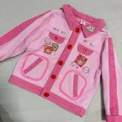メゾピアノ アウター ミミちゃん ポポちゃん エマちゃん ドーナツ 110