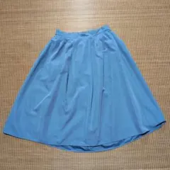 chocol raffine robe 水色 フレアスカート