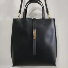 【極美品】ナチュラルビューティーベーシック エブリデイバーティカル トートバッグ