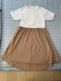 マタニティ　ロングワンピースのサムネイル
