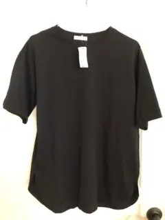 【新品・未着用】DRESKIP ラウンドネックカットソー Black Mサイズ