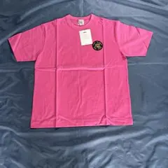 SINA COVA メンズ クルーネック Tシャツ ピンク LL