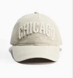 H&M CHICAGO ILLINOIS ベースボールキャップ ベージュのサムネイル