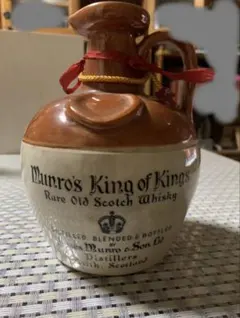 未開栓】マンローズ キングオブキングス 陶器ボトル 古酒 ウイスキー