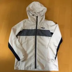 FILA ウィンドブレーカー ホワイト Sサイズのサムネイル