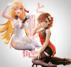 とある科学の超電磁砲 Desktop Cute 御坂美琴　食蜂操祈チャイナドレス