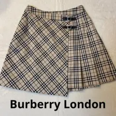 バーバリー　BURBERRYS 巻きスカート　160 ウール バーバリー BURBERRYS 巻きスカート 160 ウール
