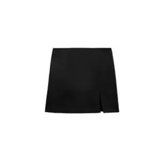 スリットヘムスコート　ブラック　ZARA xs