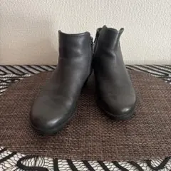 ecco ショートブーツ サイドジップ ウェッジソール