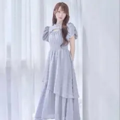 RoseMuse】jacquard check dress （ピンク） - メルカリ