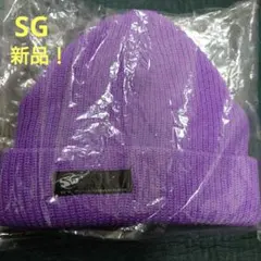 SGスノーボード　 ニットビーニー　パープル