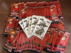 受け継がれる意志/バラパック/109パック＋おまけ付き/ワンピースカード