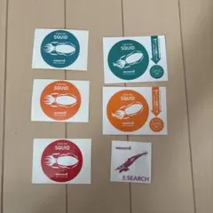 YAMASHITA エギングステッカー 6枚セット
