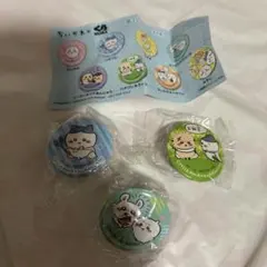 ちいかわ くら寿司 缶バッジ 3点セット