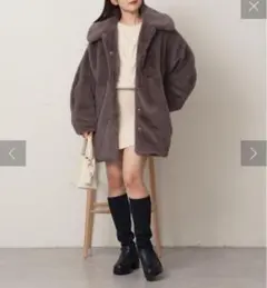 chico ファーミディアムコート　チャコール