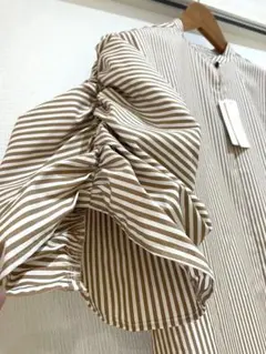 【新品 タグ付き】MyLanka パフスリーブ ワンピース ミランカ 38のサムネイル