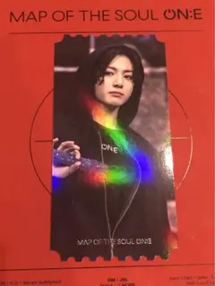 BTS MOS DVD封入チケットカード ジョングク