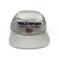 【希少】 90年代 POLO SPORT ポロスポーツ キャップ USA製