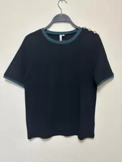 HK WORKS LONDON ブラックニット Lサイズのサムネイル