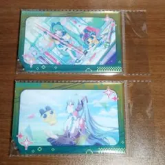 【初音ミク×まめっち】「プロセカ ×たまごっち」 カード型アクリルスタンド