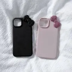 iPhone14ケース リボン