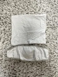 PIGEON ピジョン はじめてママの妊婦帯、腹巻きセット M-L ライトグレー