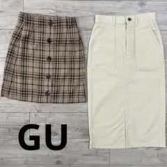 【未使用品GU 】スカート sサイズ