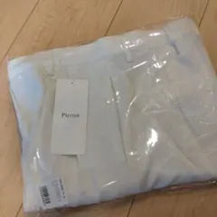 Pierrot センタープレスパンツ オフホワイト PMサイズ